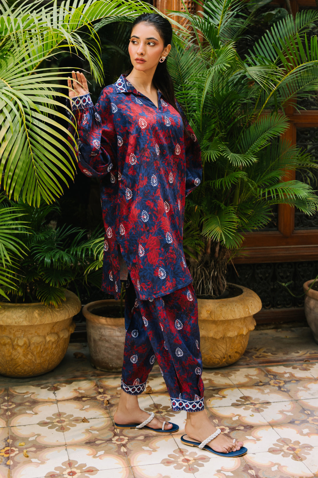 Zellbury | Unstitched 2 Piece Viscose | Shirt Shalwar - 0169 -  Zellbury Women Essential Unstitched - Original Designer Dress - House of Maryam