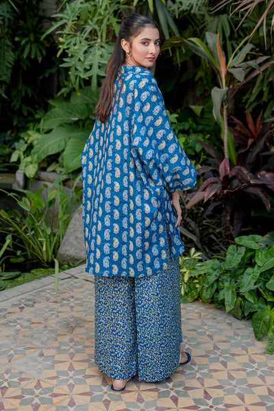 Zellbury | Unstitched 2 Piece Khaddar | Shirt Shalwar - 0255 -  Zellbury Women Essential Unstitched - Original Designer Dress - House of Maryam