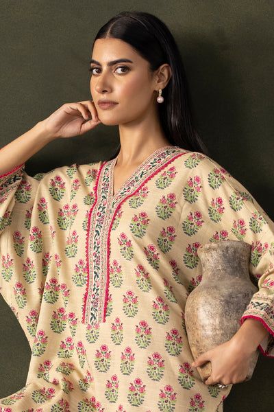 Zellbury | Unstitched 2 Piece Khaddar | Shirt Shalwar - 0256 -  Zellbury Women Essential Unstitched - Original Designer Dress - House of Maryam