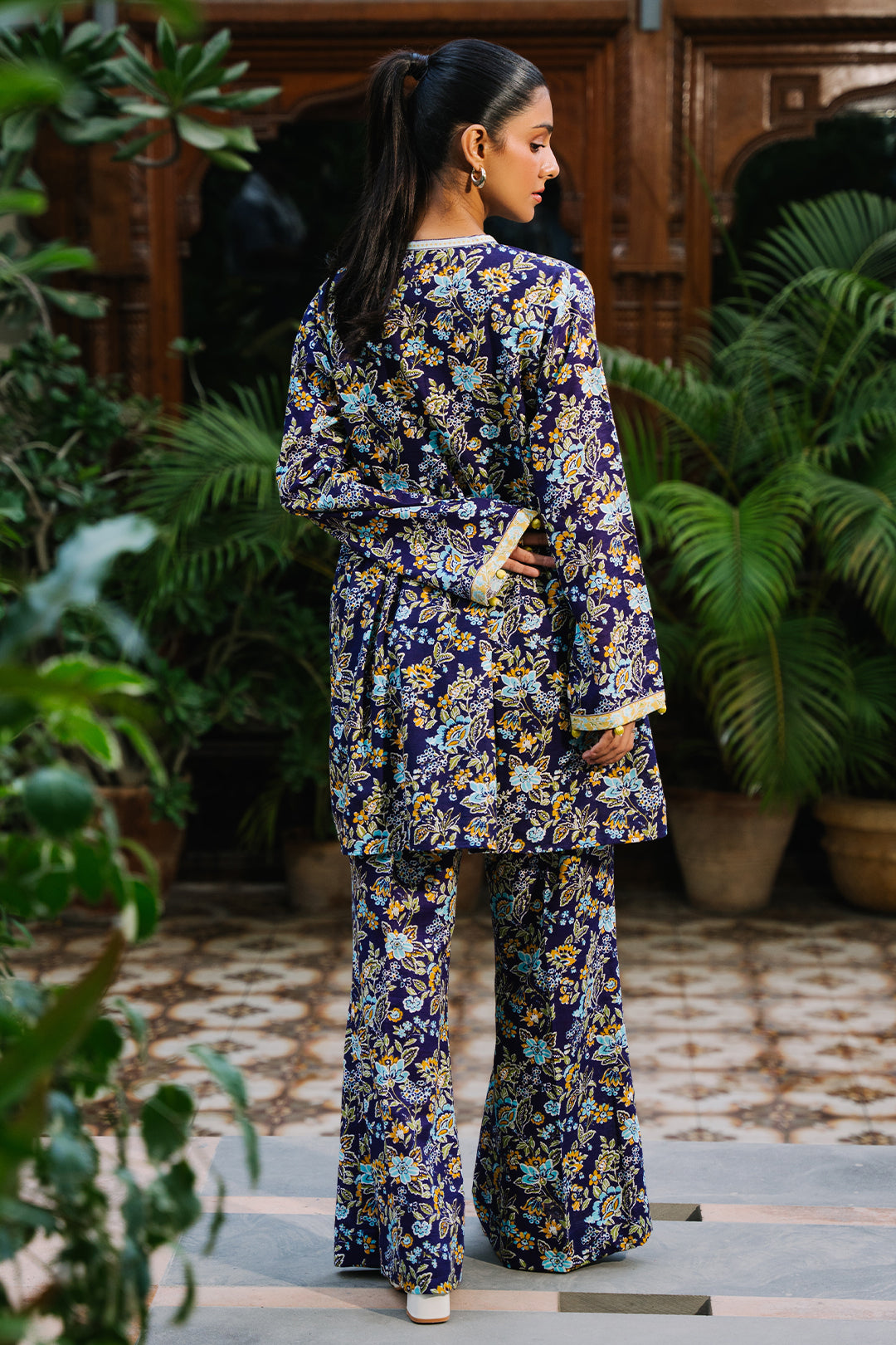 Zellbury | Unstitched 2 Piece Khaddar | Shirt Shalwar - 0257 -  Zellbury Women Essential Unstitched - Original Designer Dress - House of Maryam