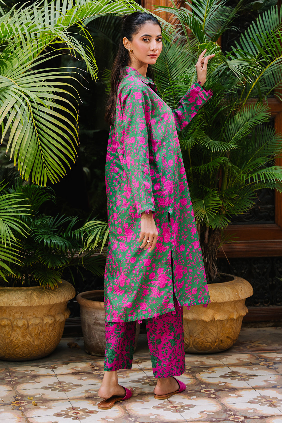 Zellbury | Unstitched 2 Piece Khaddar | Shirt Shalwar - 0258 -  Zellbury Women Essential Unstitched - Original Designer Dress - House of Maryam