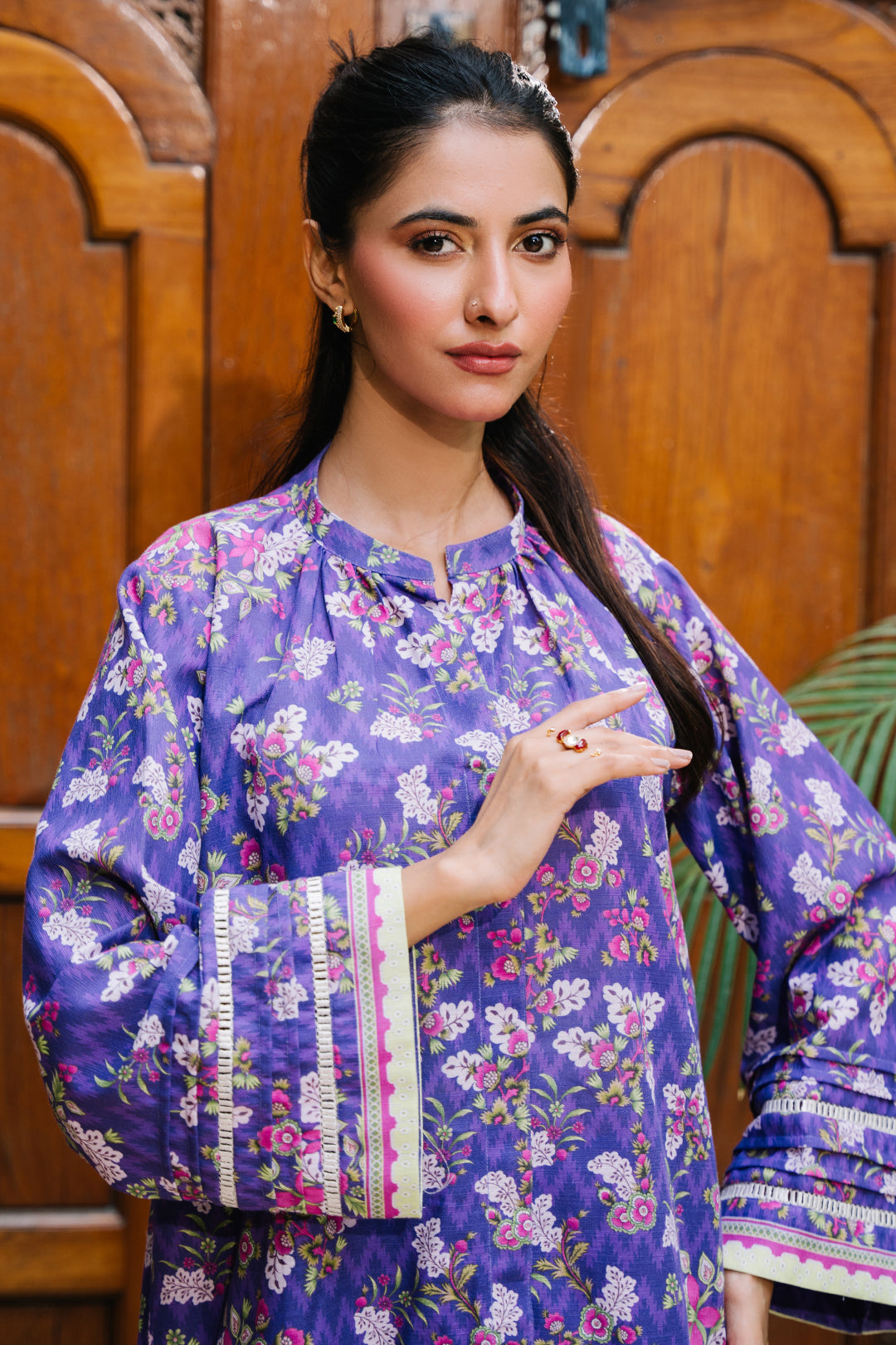 Zellbury | Unstitched 2 Piece Khaddar | Shirt Shalwar - 0259 -  Zellbury Women Essential Unstitched - Original Designer Dress - House of Maryam