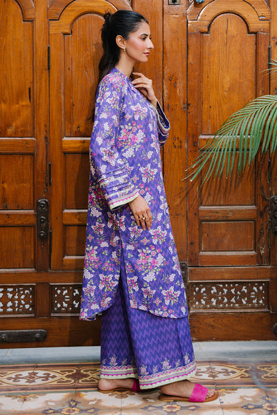 Zellbury | Unstitched 2 Piece Khaddar | Shirt Shalwar - 0259 -  Zellbury Women Essential Unstitched - Original Designer Dress - House of Maryam