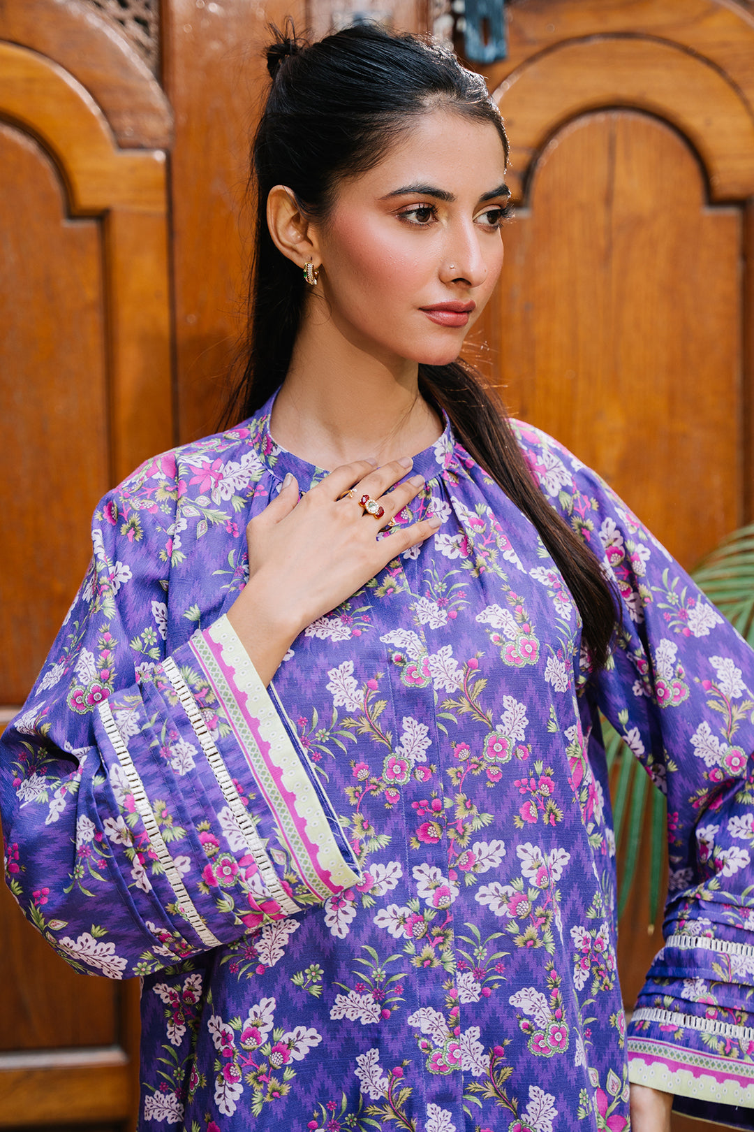 Zellbury | Unstitched 2 Piece Khaddar | Shirt Shalwar - 0259 -  Zellbury Women Essential Unstitched - Original Designer Dress - House of Maryam