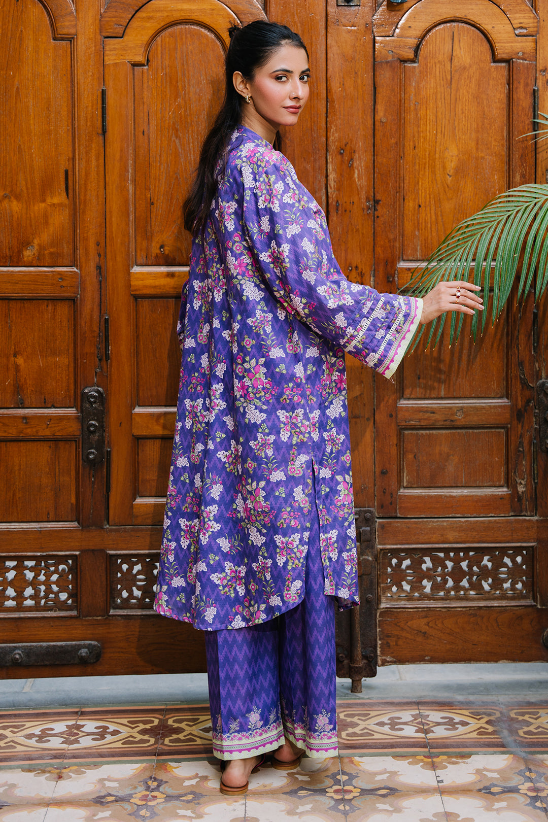 Zellbury | Unstitched 2 Piece Khaddar | Shirt Shalwar - 0259 -  Zellbury Women Essential Unstitched - Original Designer Dress - House of Maryam