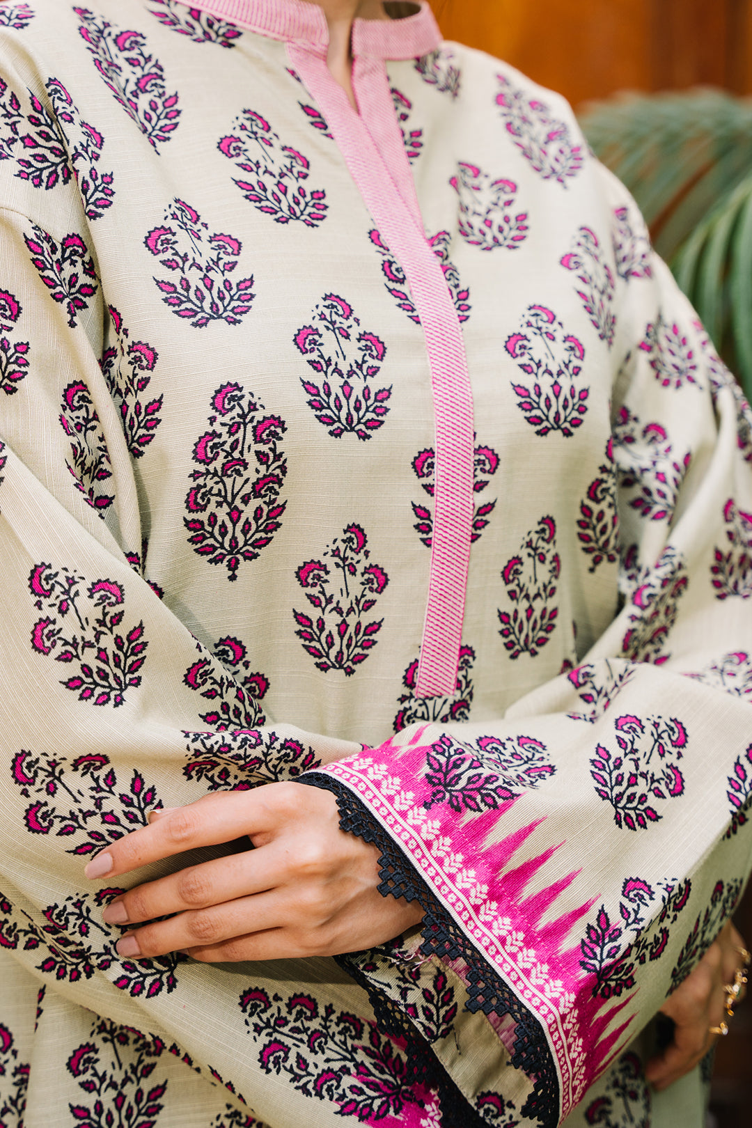 Zellbury | Unstitched 2 Piece Khaddar | Shirt Shalwar - 0260 -  Zellbury Women Essential Unstitched - Original Designer Dress - House of Maryam