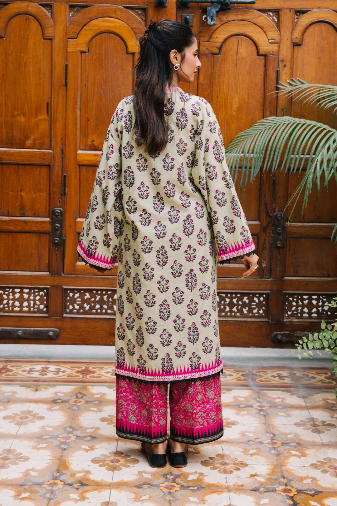 Zellbury | Unstitched 2 Piece Khaddar | Shirt Shalwar - 0260 -  Zellbury Women Essential Unstitched - Original Designer Dress - House of Maryam