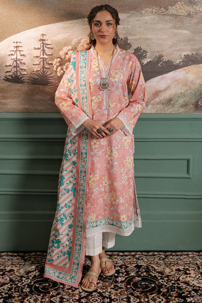 Zellbury | Unstitched 2 Piece Khaddar | Shirt Dupatta - 0331 -  Zellbury Women Essential Unstitched - Original Designer Dress - House of Maryam