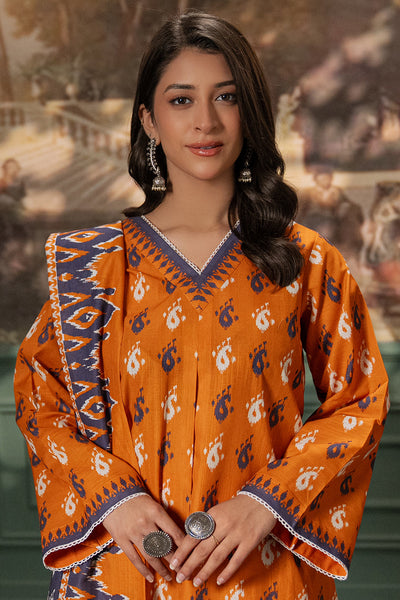 Zellbury | Unstitched 2 Piece Khaddar | Shirt Dupatta - 0335 -  Zellbury Women Essential Unstitched - Original Designer Dress - House of Maryam