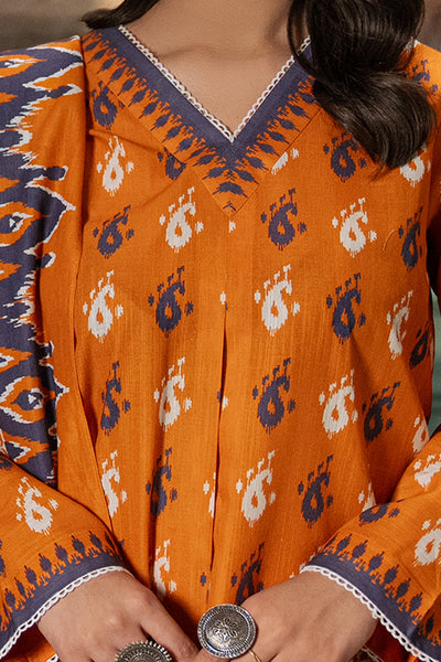 Zellbury | Unstitched 2 Piece Khaddar | Shirt Dupatta - 0335 -  Zellbury Women Essential Unstitched - Original Designer Dress - House of Maryam