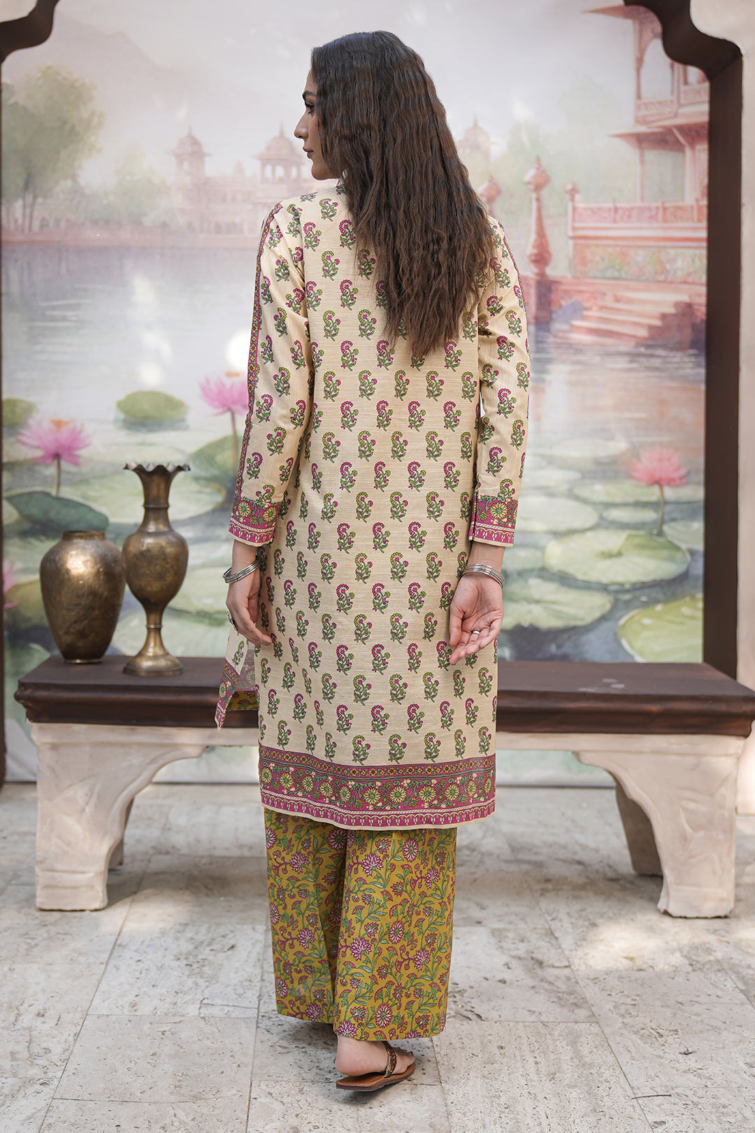 Zellbury | Unstitched 2 Piece Khaddar | Shirt Shalwar - 0338 -  Zellbury Women Essential Unstitched - Original Designer Dress - House of Maryam