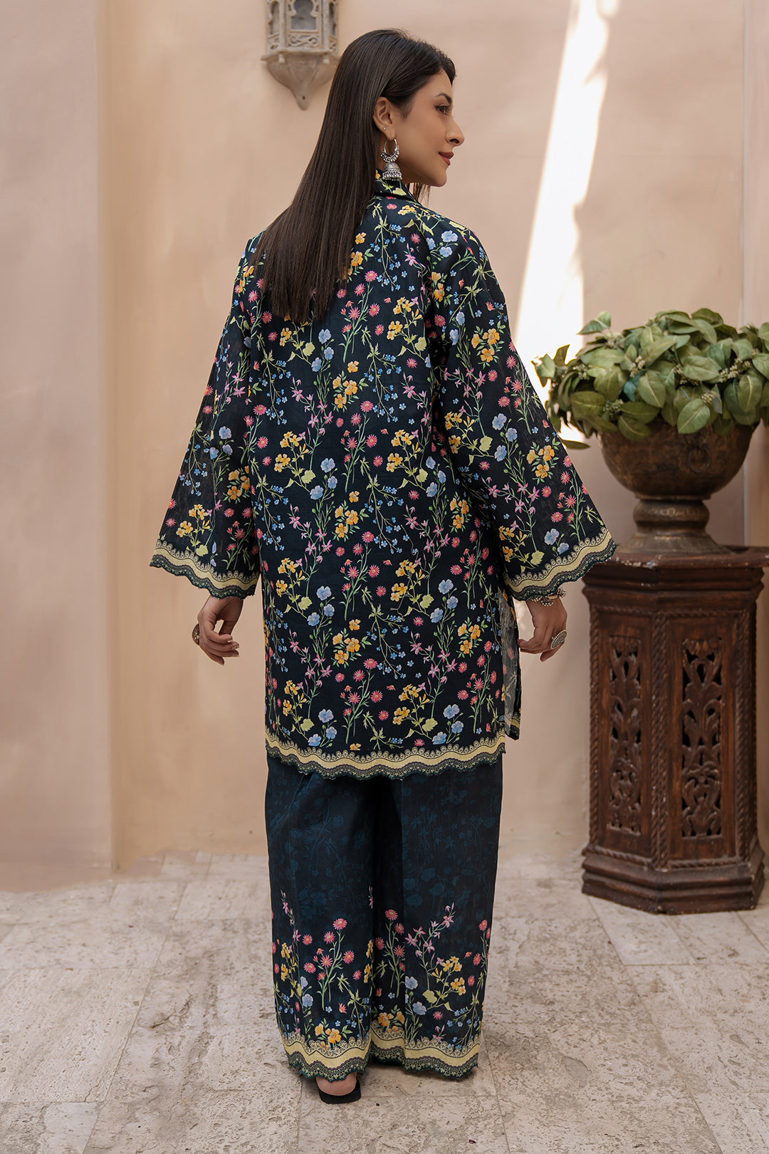 Zellbury | Unstitched 2 Piece Khaddar | Shirt Shalwar - 0341 -  Zellbury Women Essential Unstitched - Original Designer Dress - House of Maryam