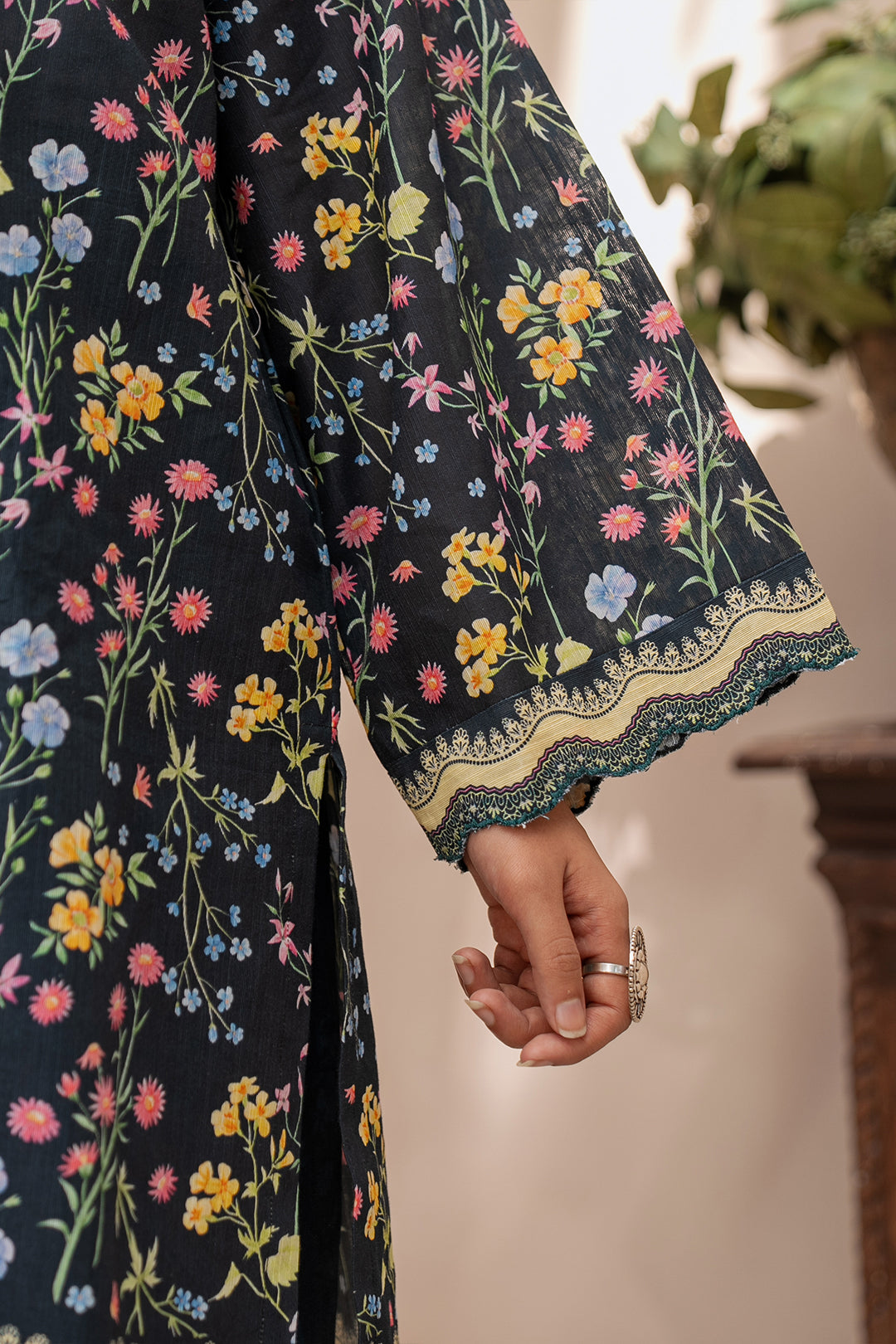 Zellbury | Unstitched 2 Piece Khaddar | Shirt Shalwar - 0341 -  Zellbury Women Essential Unstitched - Original Designer Dress - House of Maryam