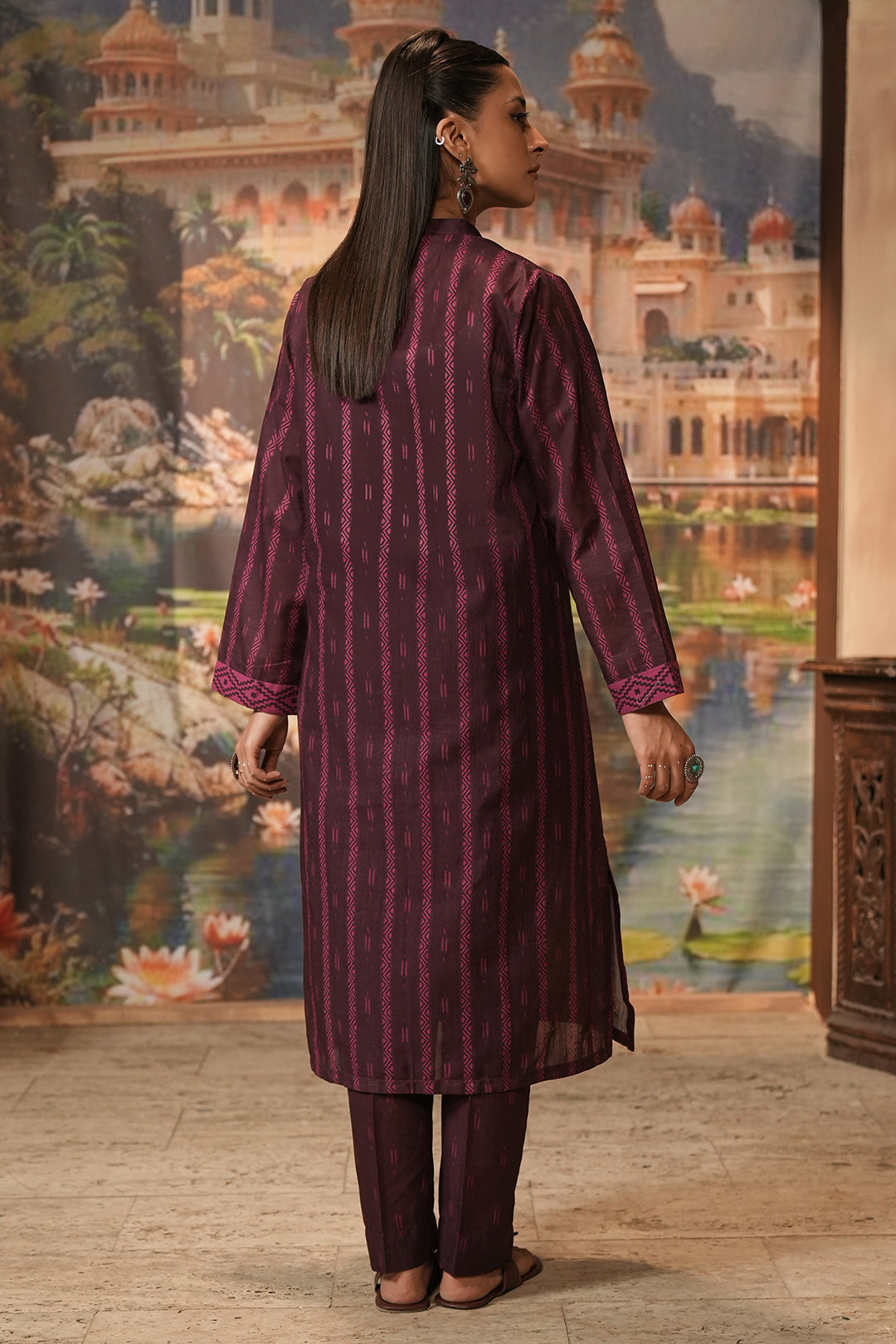Zellbury | Unstitched 2 Piece Khaddar | Shirt Shalwar - 0343 -  Zellbury Women Essential Unstitched - Original Designer Dress - House of Maryam