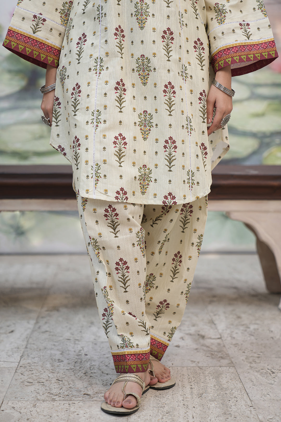 Zellbury | Unstitched 2 Piece Khaddar | Shirt Shalwar - 0346 -  Zellbury Women Essential Unstitched - Original Designer Dress - House of Maryam