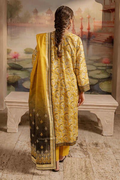 Zellbury | Unstitched 2 Piece Khaddar | Shirt Dupatta - 0424 -  Zellbury Women Essential Unstitched - Original Designer Dress - House of Maryam