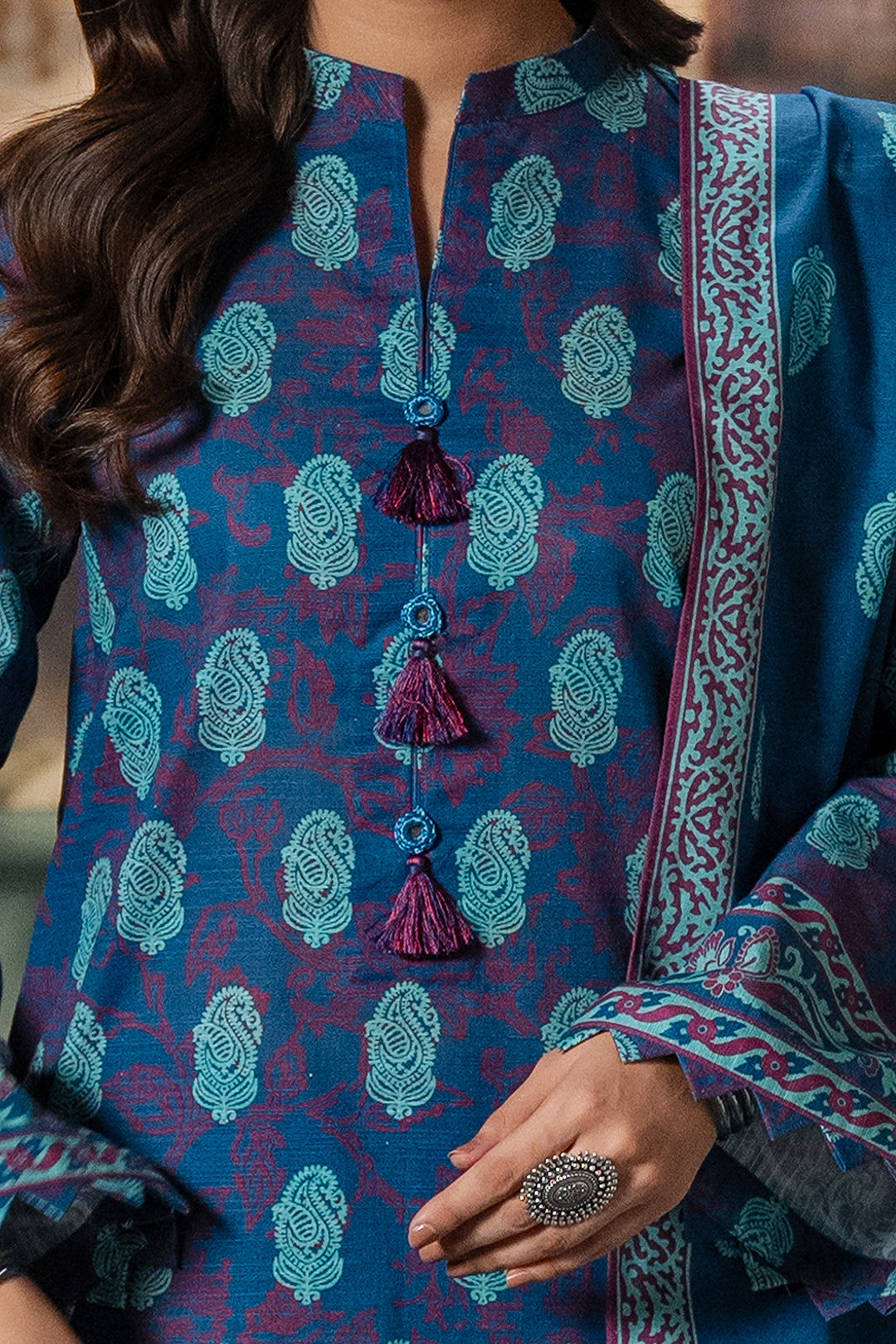 Zellbury | Unstitched 2 Piece Khaddar | Shirt Dupatta - 0425 -  Zellbury Women Essential Unstitched -  House of Maryam