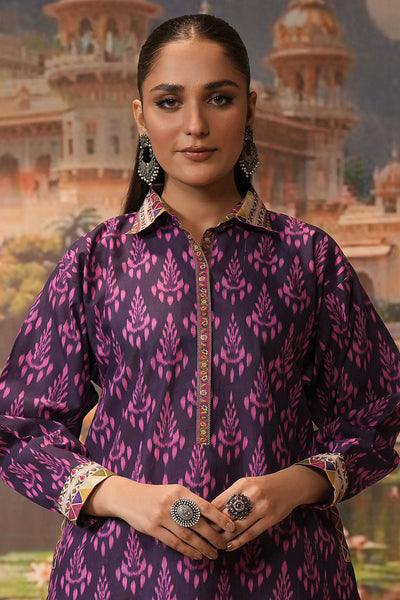 Zellbury | Unstitched 2 Piece Khaddar | Shirt Shalwar - 0431 -  Zellbury Women Essential Unstitched - Original Designer Dress - House of Maryam