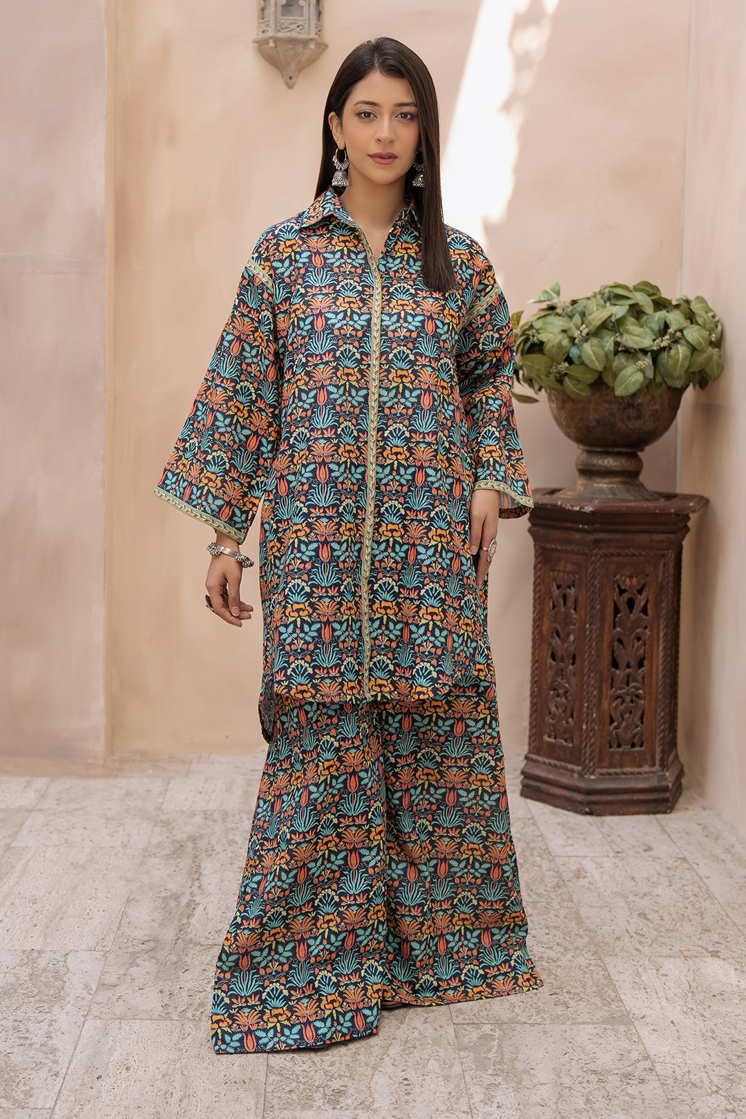 Zellbury | Unstitched 2 Piece Khaddar | Shirt Shalwar - 0433 -  Zellbury Women Essential Unstitched - Original Designer Dress - House of Maryam