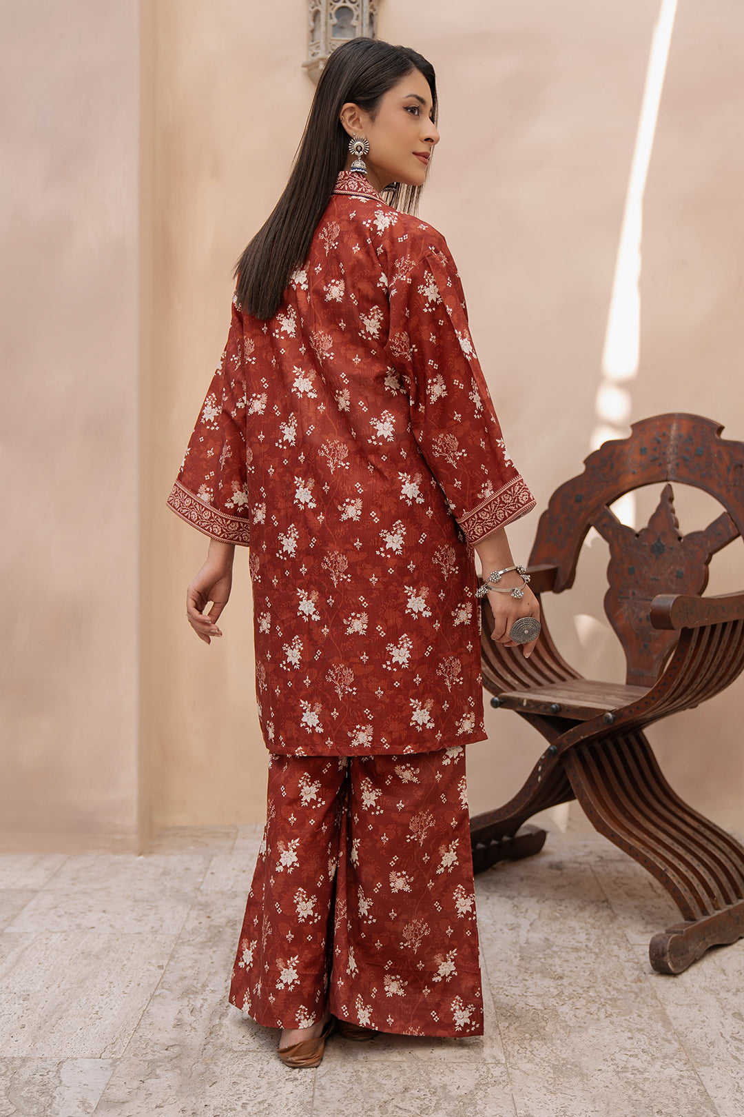 Zellbury | Unstitched 2 Piece Khaddar | Shirt Shalwar - 0434 -  Zellbury Women Essential Unstitched - Original Designer Dress - House of Maryam