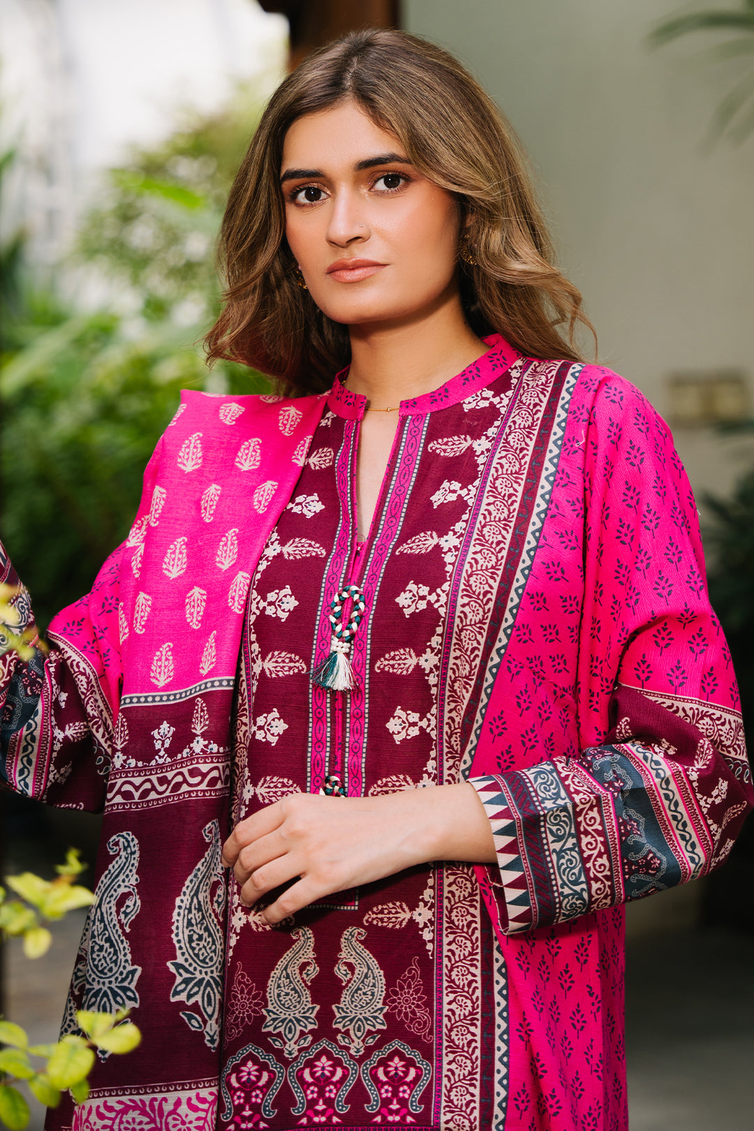 Zellbury | Unstitched 3 Piece Khaddar | Shirt Shalwar Dupatta - 0184 -  Zellbury Women Essential Unstitched - Original Designer Dress - House of Maryam