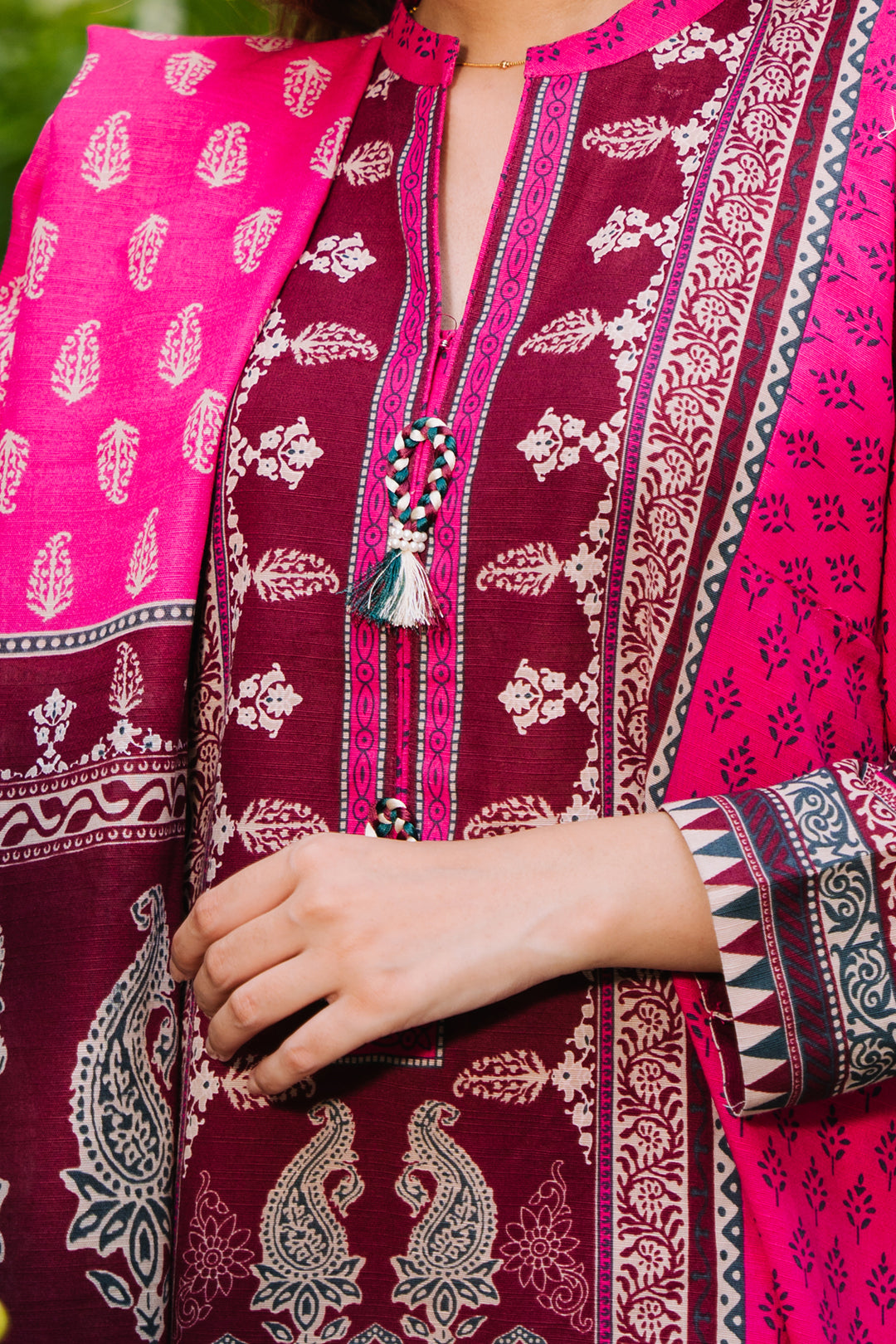 Zellbury | Unstitched 3 Piece Khaddar | Shirt Shalwar Dupatta - 0184 -  Zellbury Women Essential Unstitched - Original Designer Dress - House of Maryam