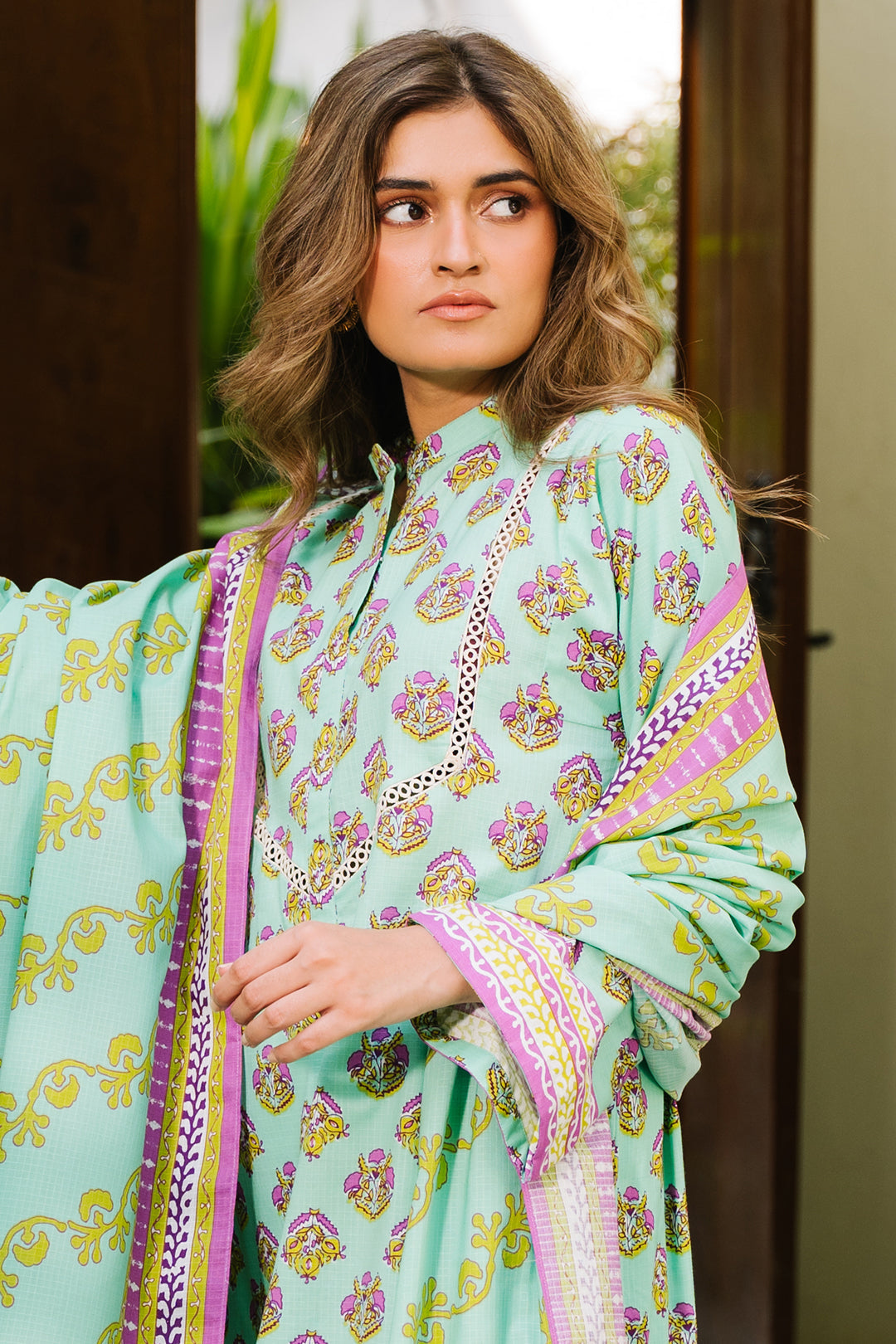 Zellbury | Unstitched 3 Piece Khaddar | Shirt Shalwar Dupatta - 0192 -  Zellbury Women Essential Unstitched -  House of Maryam