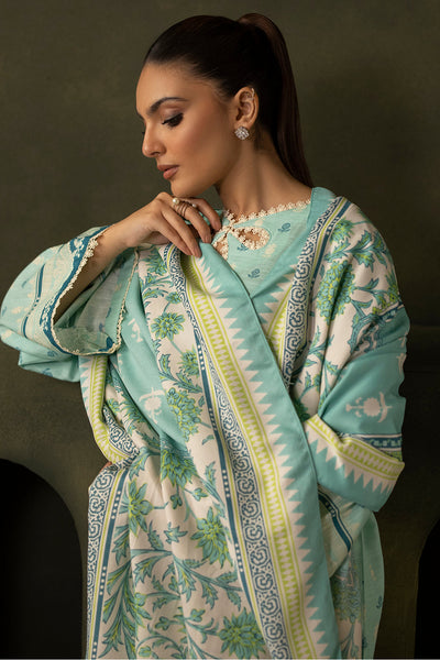 Zellbury | Unstitched 3 Piece Khaddar | Shirt Shalwar Shawl - 0198 -  Zellbury Women Essential Unstitched - Original Designer Dress - House of Maryam
