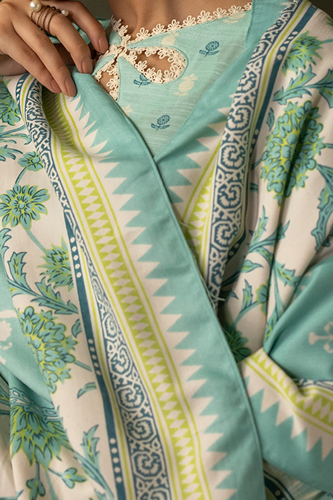 Zellbury | Unstitched 3 Piece Khaddar | Shirt Shalwar Shawl - 0198 -  Zellbury Women Essential Unstitched - Original Designer Dress - House of Maryam