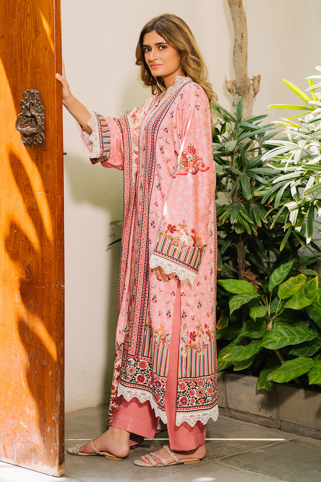 Zellbury | Unstitched 3 Piece Viscose | Shirt Shalwar Dupatta - 0199