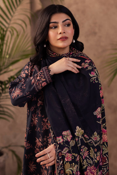 Zellbury | Unstitched 3 Piece Viscose | Shirt Shalwar Dupatta - 0200 -  Zellbury Women Essential Unstitched - Original Designer Dress - House of Maryam