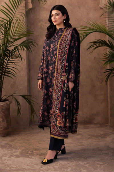 Zellbury | Unstitched 3 Piece Viscose | Shirt Shalwar Dupatta - 0200 -  Zellbury Women Essential Unstitched - Original Designer Dress - House of Maryam