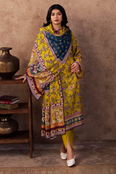 Zellbury | Unstitched 3 Piece Viscose | Shirt Shalwar Dupatta - 0201 -  Zellbury Women Essential Unstitched - Original Designer Dress - House of Maryam
