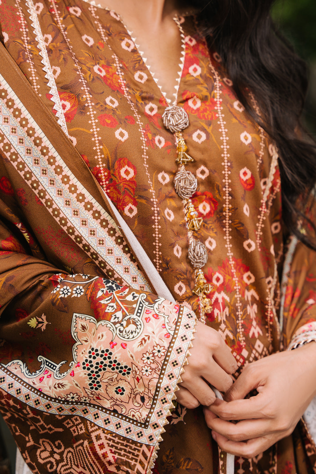Zellbury | Unstitched 3 Piece Cotail | Shirt Shalwar Dupatta - 0217 -  Zellbury Women Essential Unstitched - Original Designer Dress - House of Maryam