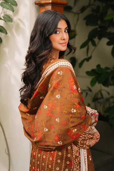 Zellbury | Unstitched 3 Piece Cotail | Shirt Shalwar Dupatta - 0217 -  Zellbury Women Essential Unstitched - Original Designer Dress - House of Maryam