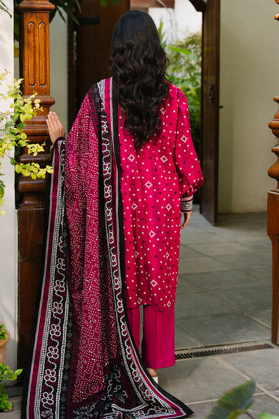 Zellbury | Unstitched 3 Piece Khaddar | Shirt Shalwar Dupatta - 0269 -  Zellbury Women Essential Unstitched - Original Designer Dress - House of Maryam