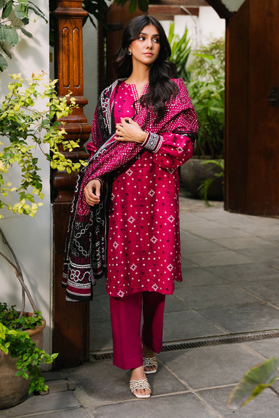 Zellbury | Unstitched 3 Piece Khaddar | Shirt Shalwar Dupatta - 0269 -  Zellbury Women Essential Unstitched - Original Designer Dress - House of Maryam