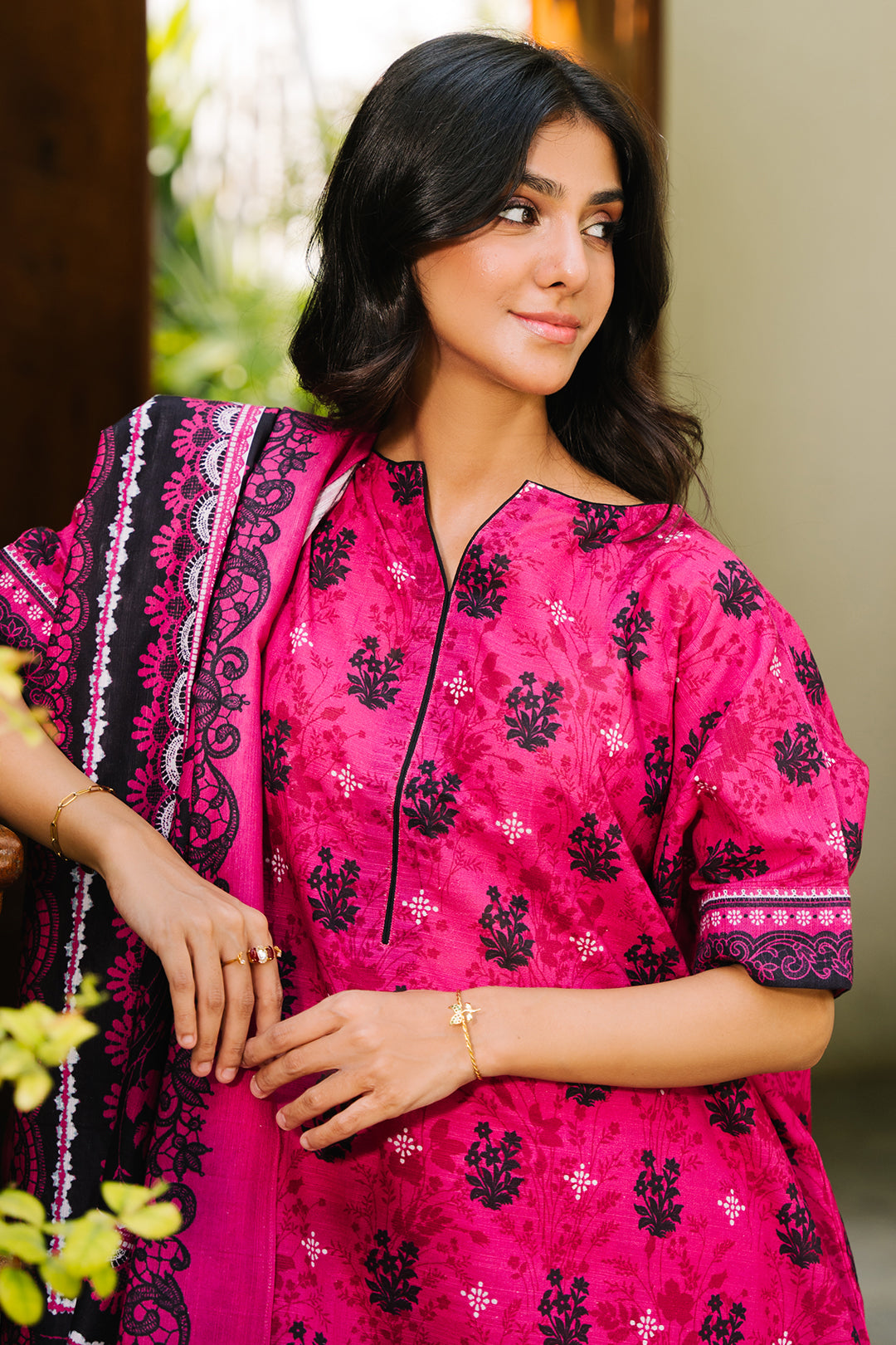 Zellbury | Unstitched 3 Piece Khaddar | Shirt Shalwar Dupatta - 0272 -  Zellbury Women Essential Unstitched - Original Designer Dress - House of Maryam