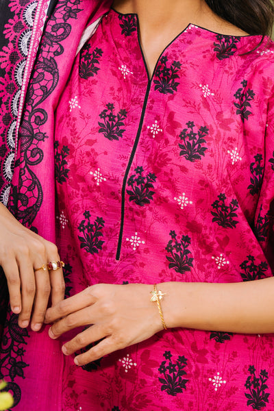 Zellbury | Unstitched 3 Piece Khaddar | Shirt Shalwar Dupatta - 0272 -  Zellbury Women Essential Unstitched - Original Designer Dress - House of Maryam