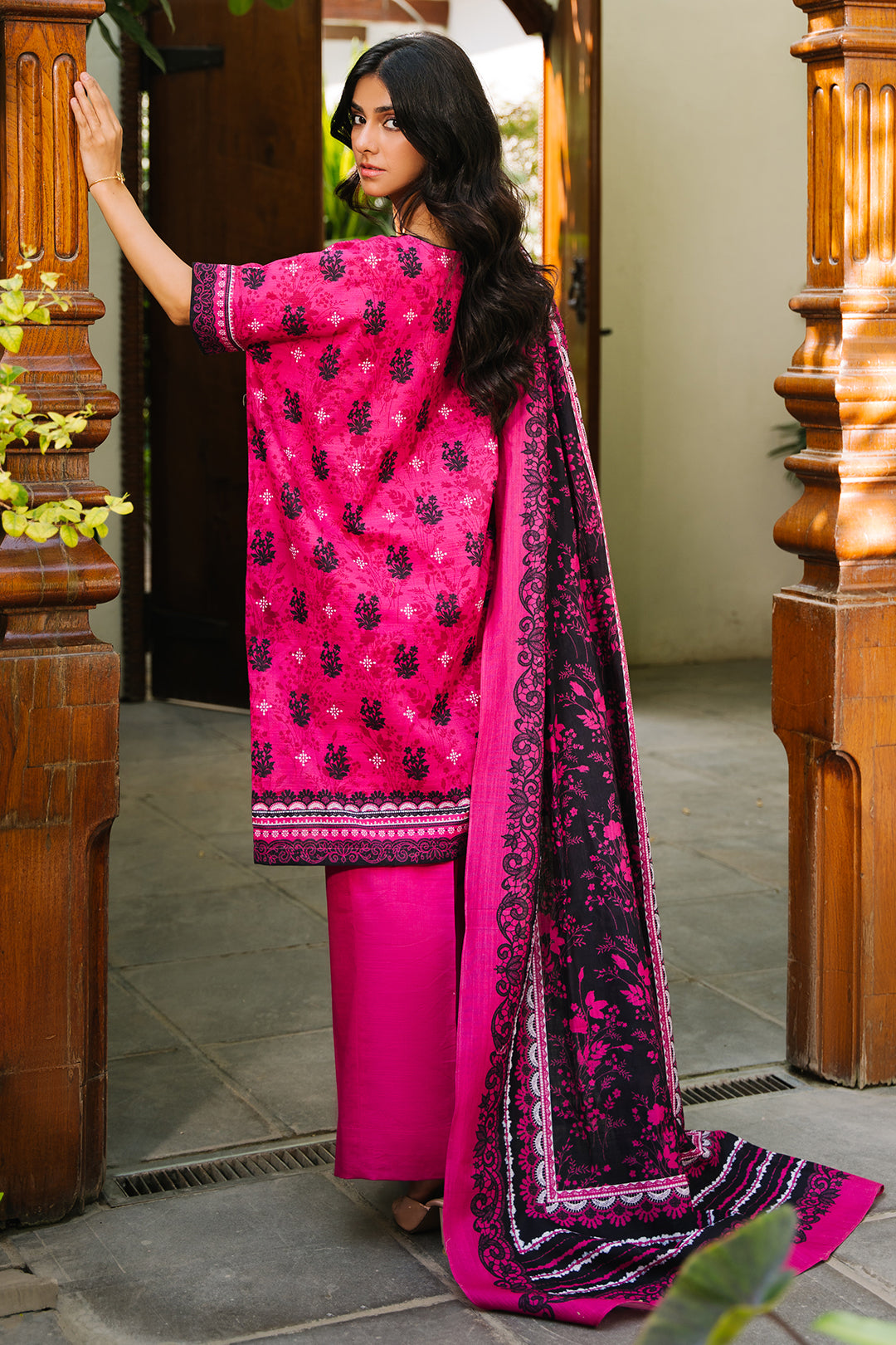 Zellbury | Unstitched 3 Piece Khaddar | Shirt Shalwar Dupatta - 0272 -  Zellbury Women Essential Unstitched - Original Designer Dress - House of Maryam