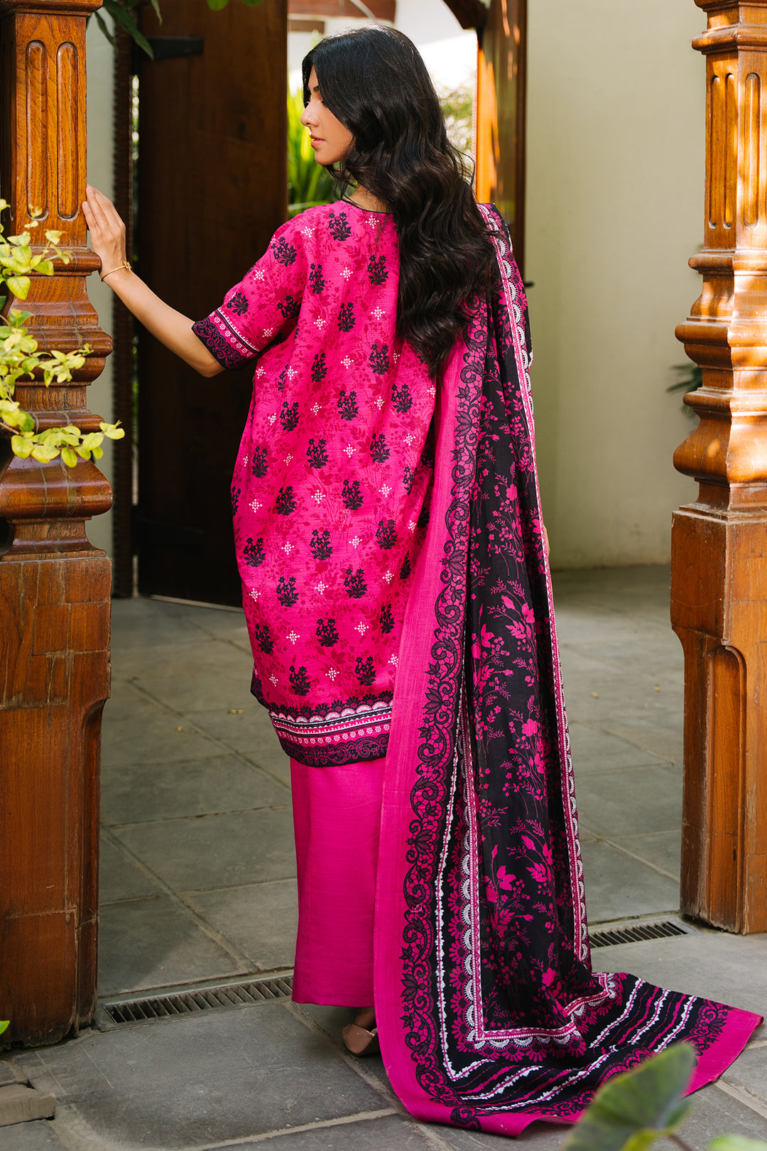 Zellbury | Unstitched 3 Piece Khaddar | Shirt Shalwar Dupatta - 0272 -  Zellbury Women Essential Unstitched - Original Designer Dress - House of Maryam