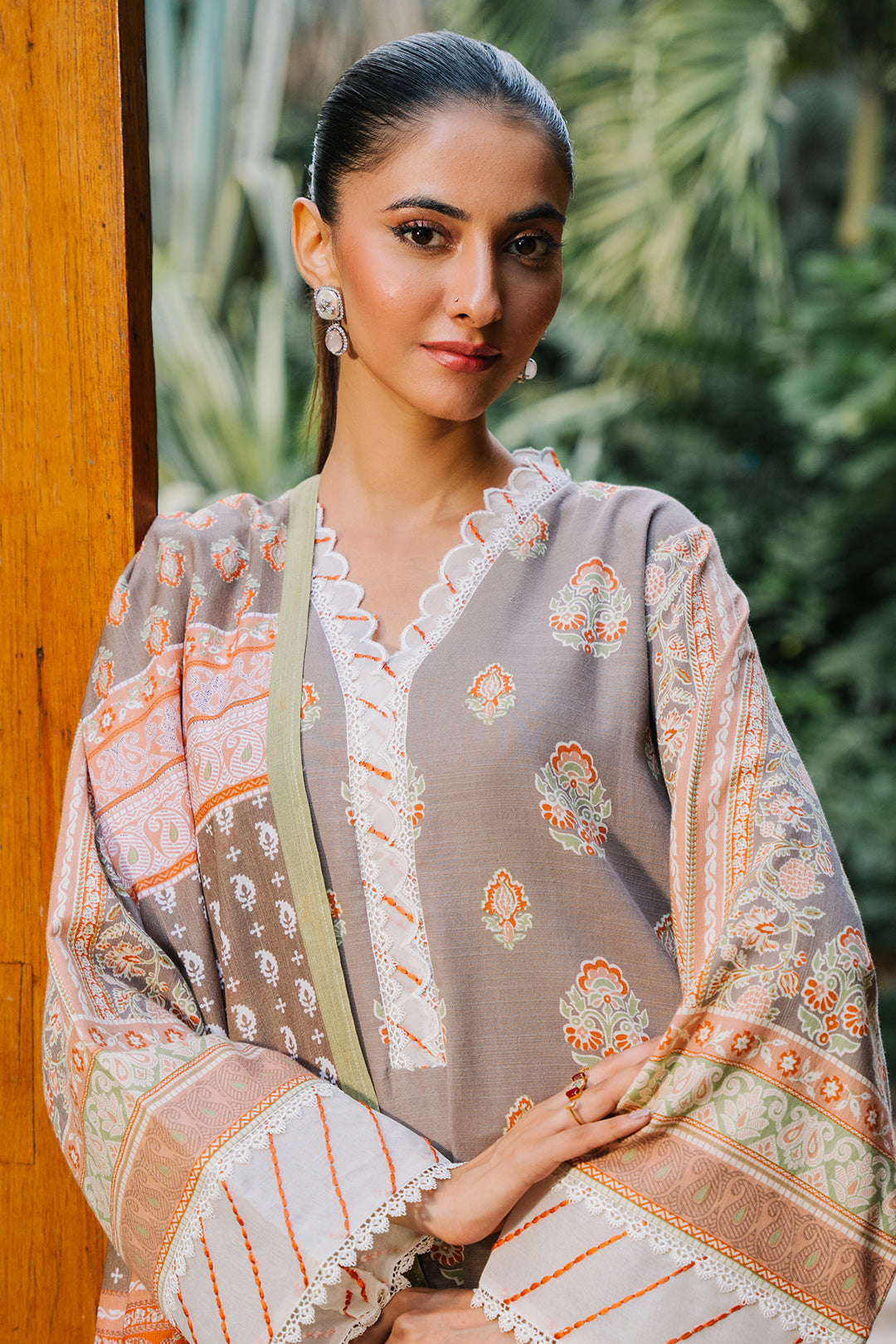 Zellbury | Unstitched 3 Piece Khaddar | Shirt Shalwar Dupatta - 0276 -  Zellbury Women Essential Unstitched - Original Designer Dress - House of Maryam