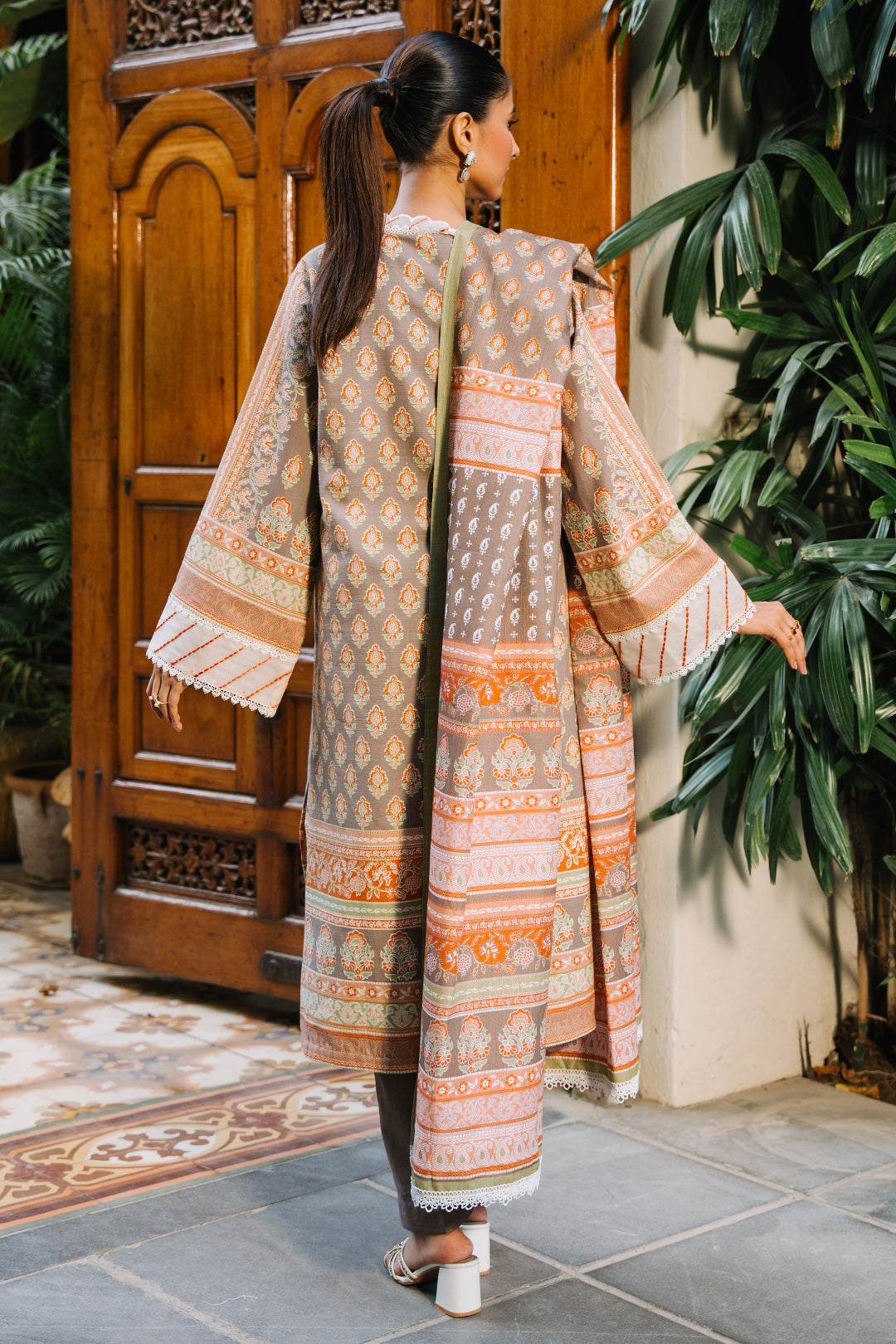 Zellbury | Unstitched 3 Piece Khaddar | Shirt Shalwar Dupatta - 0276 -  Zellbury Women Essential Unstitched - Original Designer Dress - House of Maryam