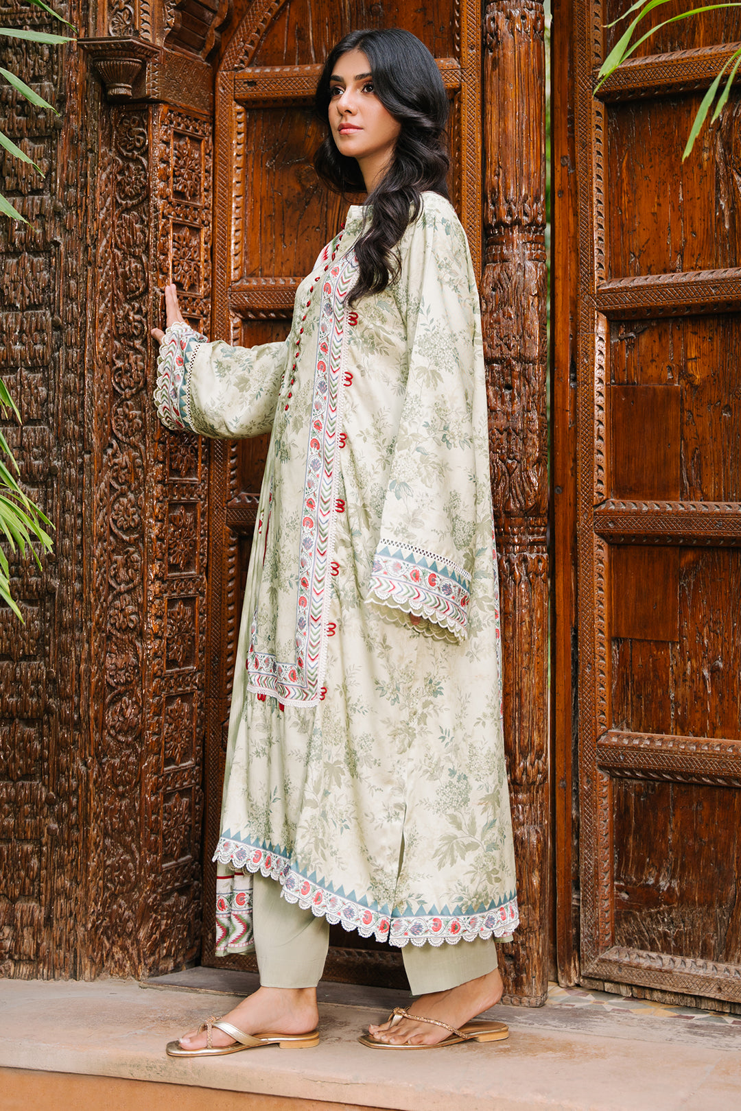 Zellbury | Unstitched 3 Piece Viscose | Shirt Shalwar Dupatta - 0278 -  Zellbury Women Essential Unstitched - Original Designer Dress - House of Maryam