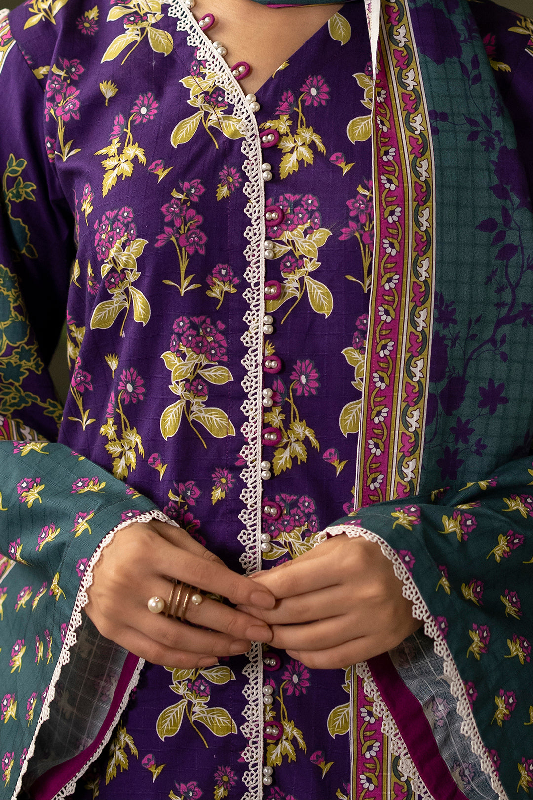 Zellbury | Unstitched 3 Piece Khaddar | Shirt Shalwar Dupatta - 0279 -  Zellbury Women Essential Unstitched - Original Designer Dress - House of Maryam