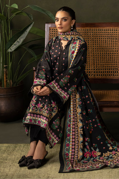 Zellbury | Unstitched 3 Piece Khaddar | Shirt Shalwar Shawl - 0286 -  Zellbury Women Essential Unstitched - Original Designer Dress - House of Maryam