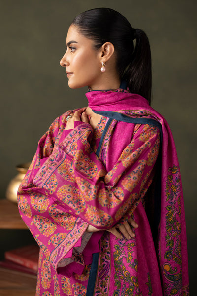 Zellbury | Unstitched 3 Piece Khaddar | Shirt Shalwar Dupatta - 0287 -  Zellbury Women Essential Unstitched - Original Designer Dress - House of Maryam