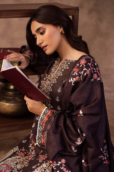Zellbury | Unstitched 3 Piece Khaddar | Shirt Shalwar Dupatta - 0288 -  Zellbury Women Essential Unstitched - Original Designer Dress - House of Maryam