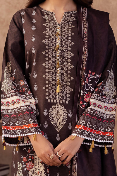 Zellbury | Unstitched 3 Piece Khaddar | Shirt Shalwar Dupatta - 0288 -  Zellbury Women Essential Unstitched - Original Designer Dress - House of Maryam