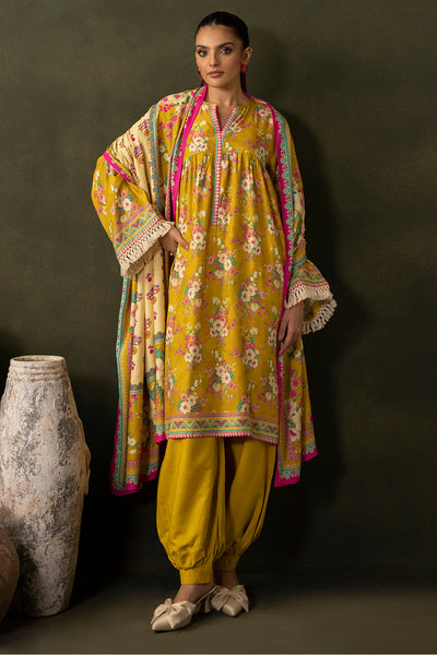 Zellbury | Unstitched 3 Piece Viscose | Shirt Shalwar Dupatta - 0289 -  Zellbury Women Essential Unstitched - Original Designer Dress - House of Maryam